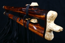 Ironwood (desert) Native American Flute, Minor, Low D-3, #E20Ka